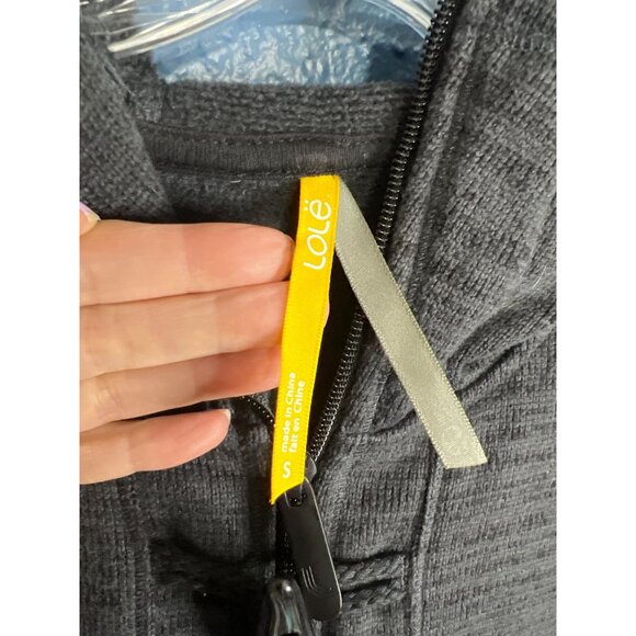 Lole Womens Dark Gray Hooded Jacket Small - Picture 4 of 7